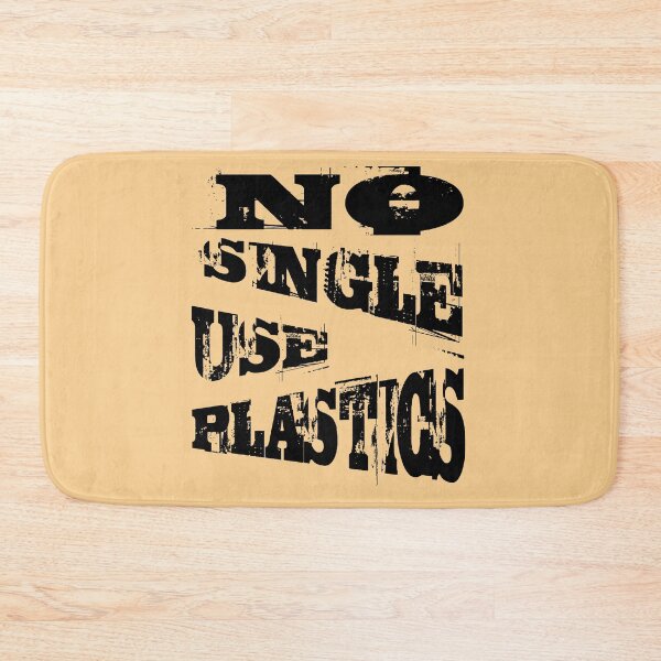Item preview, No Single Use Plastic EcoFriendly Recycle Quote designed and sold by taiche.