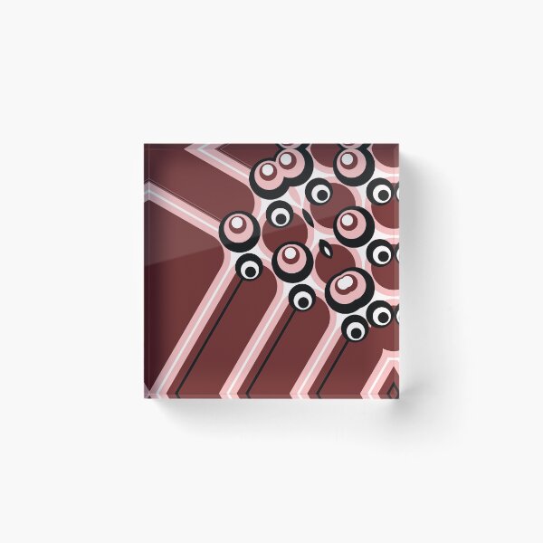 Item preview, Hyper modern abstract design red designed and sold by aapshop.