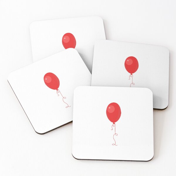 Item preview, Red balloon face mask designed and sold by designInk.