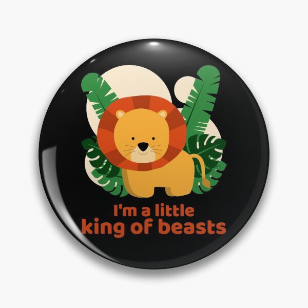 Item preview, King of Beasts designed and sold by Rooster Syndicate.