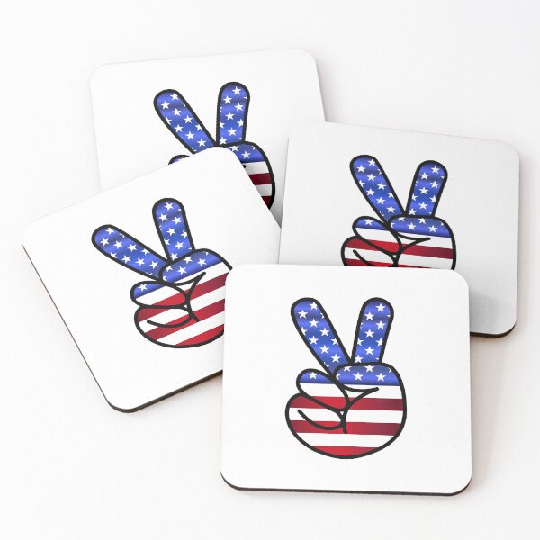 Item preview, Peace Love Freedom Independence Day American Flag 4th of July Holiday Design designed and sold by TmoT.