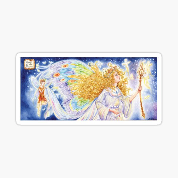 Titania, Queen of the Fairies Sticker