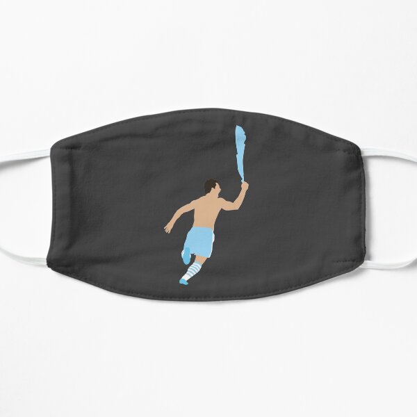 Sergio Aguero. Man City, Football. Flat Mask