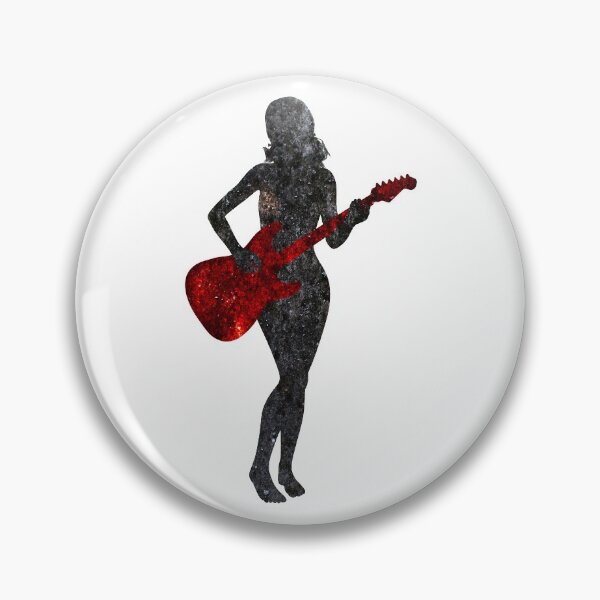 Item preview, Grungy Rock Chick With Guitar designed and sold by MarkUK97.