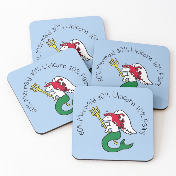Item preview, 60% Mermaid, 30% Unicorn, 10% Fairy (Mermicorn Fairy) designed and sold by jezkemp.