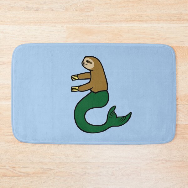 Item preview, Mersloth (Mermaid Sloth) designed and sold by jezkemp.