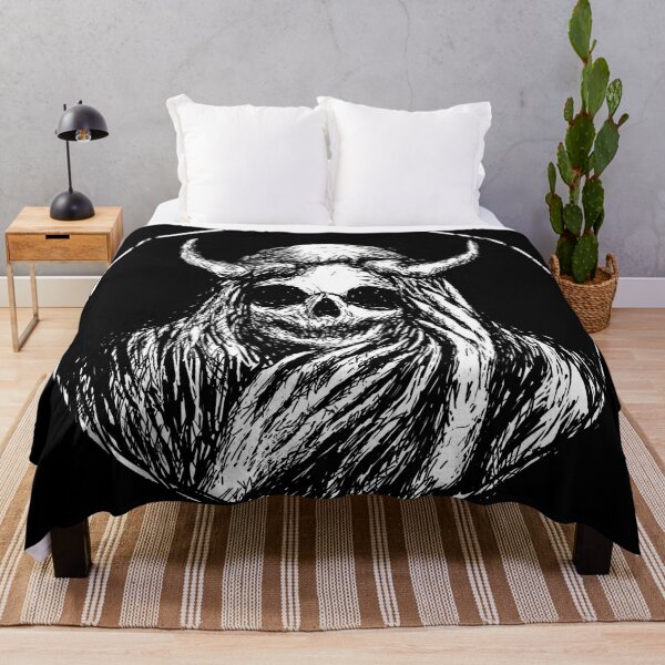 Item preview, Epic Art Sinister Reflection Horror Gothic Horns by KRAFTD designed and sold by kraftd.