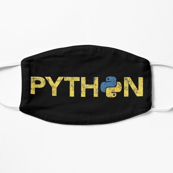 Python Programmer Retro Style Mask