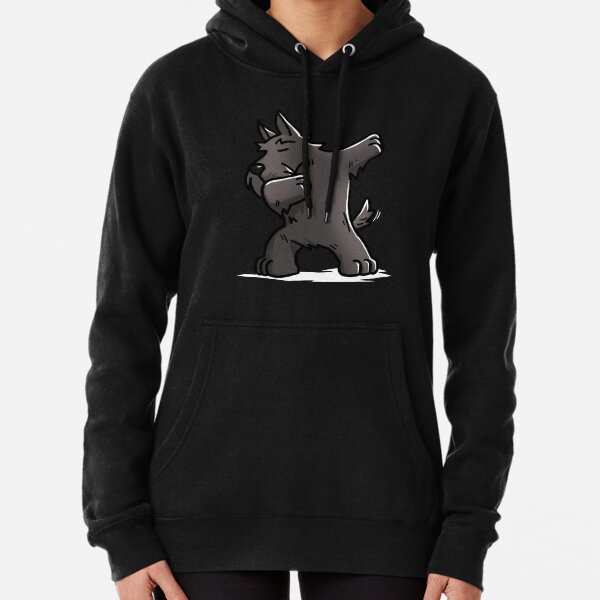 Funny Dabbing Scottish Terrier Dog Pullover Hoodie