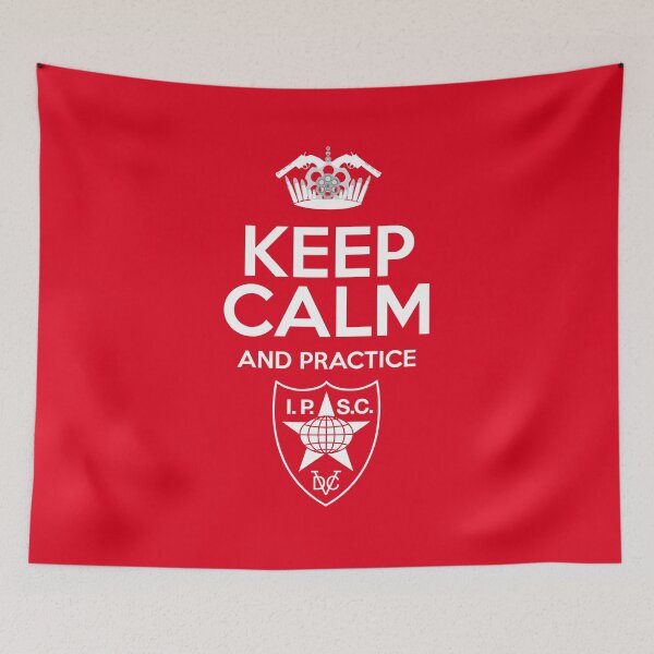 Item preview, Keep calm and practice IPSC - Red designed and sold by yourgunsstyle.
