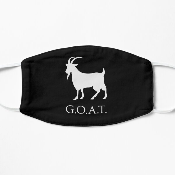 G.O.A.T. Greatest Of All Time Flat Mask
