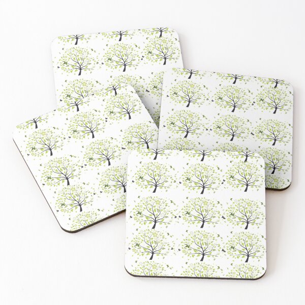 Item preview, Environmental cool green trees pattern designed and sold by corner-shop.