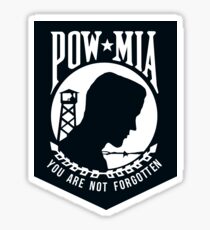 Pegatina POW MIA