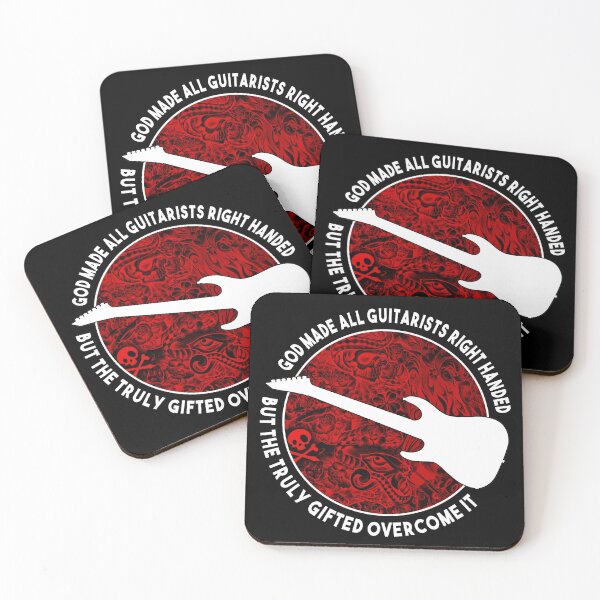 Item preview, Left Handed | God Made All Guitarist Right Handed... designed and sold by Shirt Happenz.