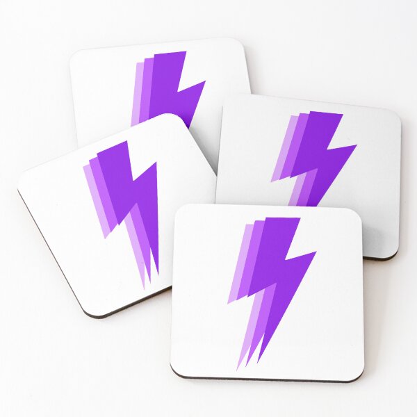 Item preview, 3 purple lightning bolt designed and sold by gdm123.