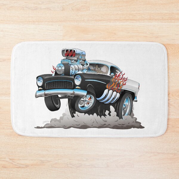 Item preview, Classic 55 Hot Rod Funny Car Cartoon designed and sold by hobrath.