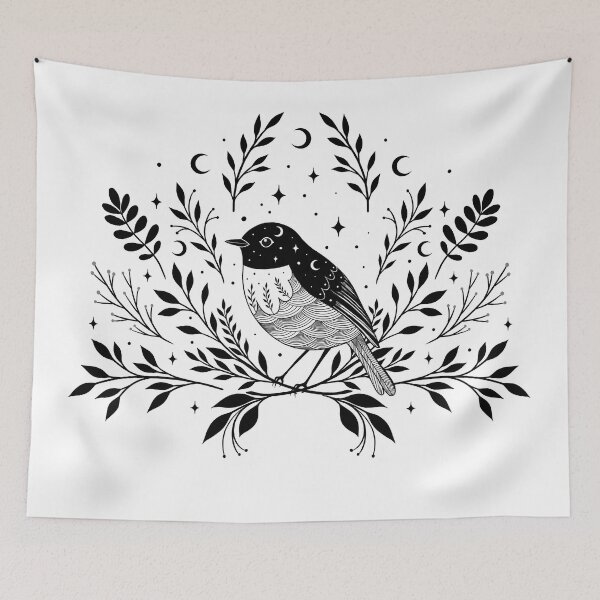 Item preview, Wild Bird with 7 Crescents designed and sold by episodicDrawing.