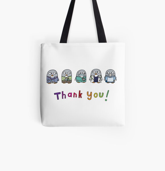 Thank you NHS workers! All Over Print Tote Bag
