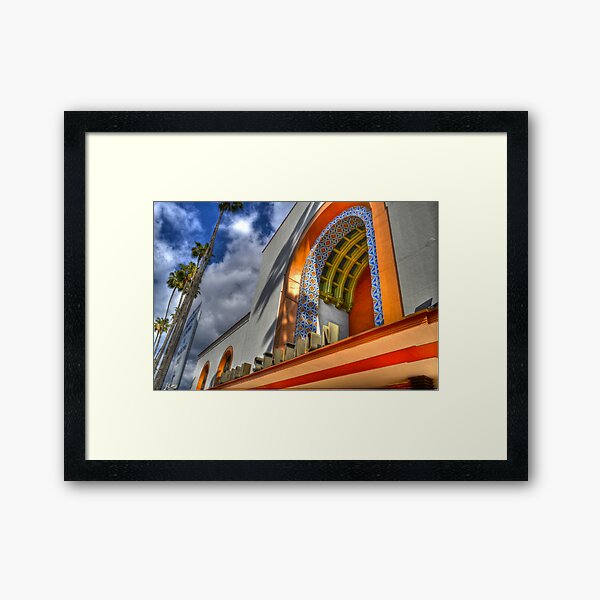 The Marquee Framed Art Print