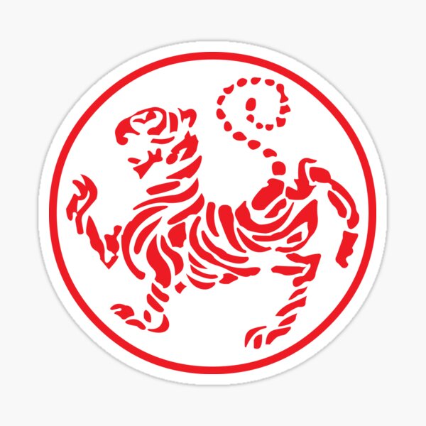 Shotokan Karate Tiger Sticker