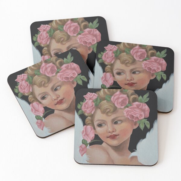 Item preview, Cupid - angel oilpainting designed and sold by emmiedrawss.