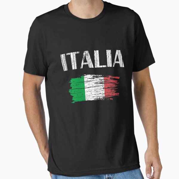 Item preview, Italia Italian Flag Vintage Graphic - Italy Lovers Tourists Souvenir Cool National Gift designed and sold by FunnySunny T-Shirts.