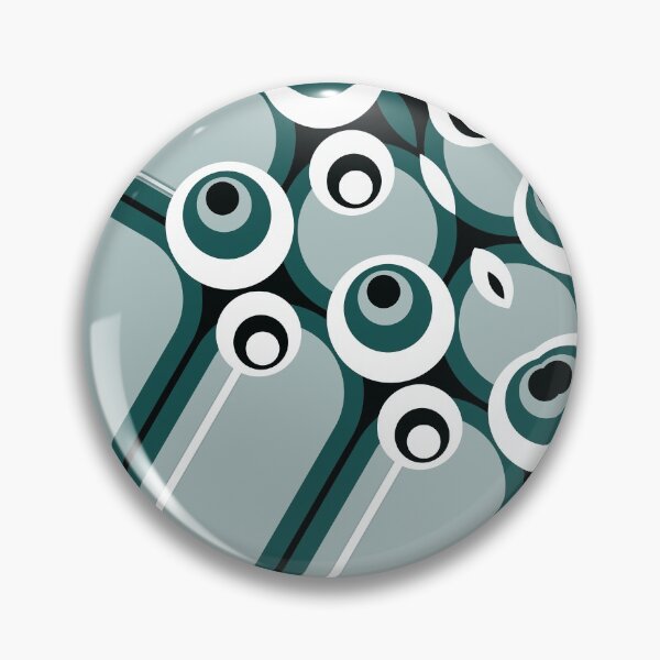 Item preview, Hyper modern abstract design cyan designed and sold by aapshop.