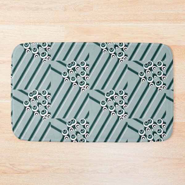 Item preview, Hyper modern abstract design cyan designed and sold by aapshop.