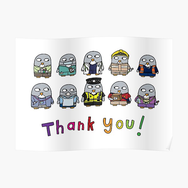 Thank you Key Workers! Poster