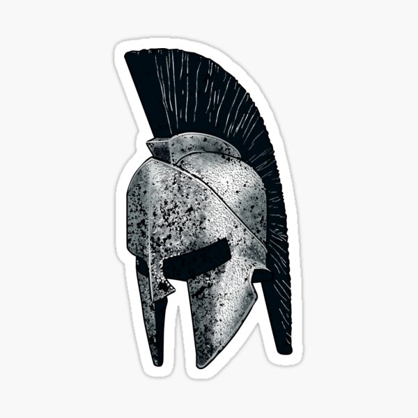 Spartan Helmet Sticker