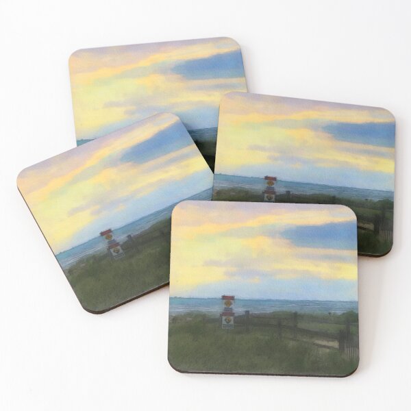 Item preview, Ocean City in Watercolor designed and sold by brunoanjoloart.