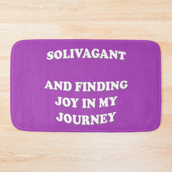 Item preview, Solivagant And Finding Joy In My Journey Lone Walker Quote  designed and sold by taiche.