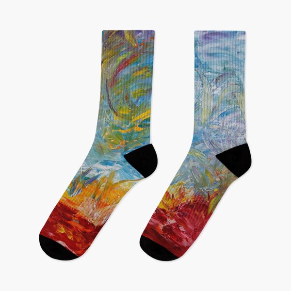 Item preview, Genesis - Vibrant Colorful Abstract Art Representing a Visceral Beginning designed and sold by KarenRHarris.