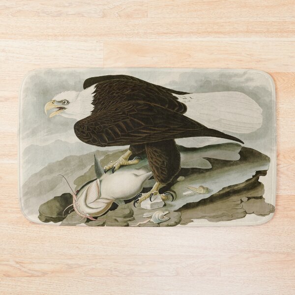 Item preview, White headed Eagle - John James Audubon's Birds of America Print designed and sold by Vintage Wall Art.