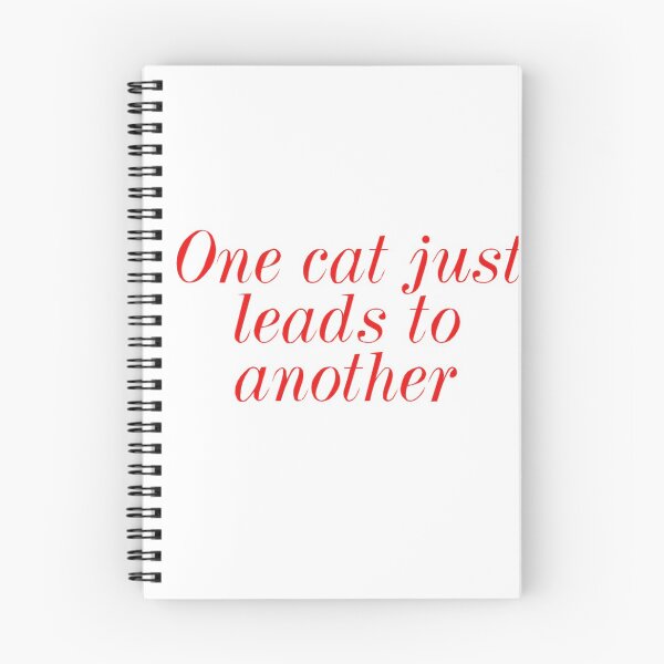 Item preview, One cat just leads to another designed and sold by SirSleepsAlot.