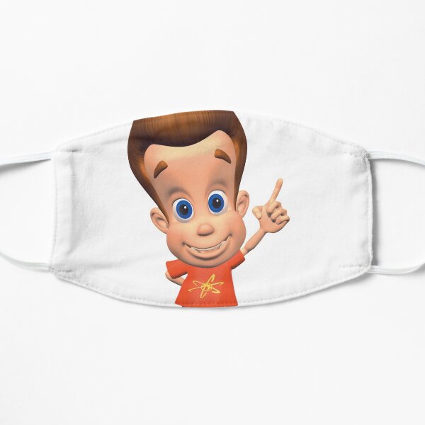 Jimmy Neutron Flat Mask