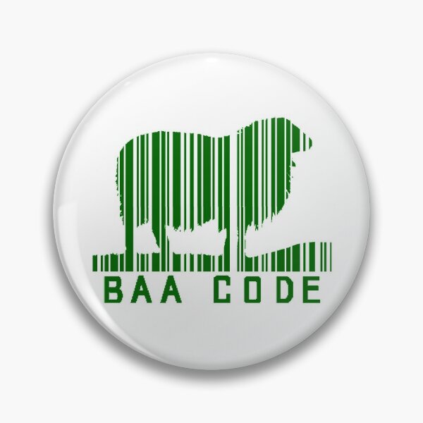 Item preview, Baa Code Barcode Sheep Lamb Farming Farm Farmer designed and sold by WibbleDesign.