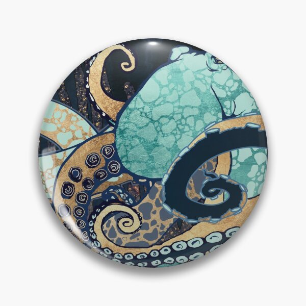 Item preview, Pulpo Metálico II designed and sold by spacefrogdesign.