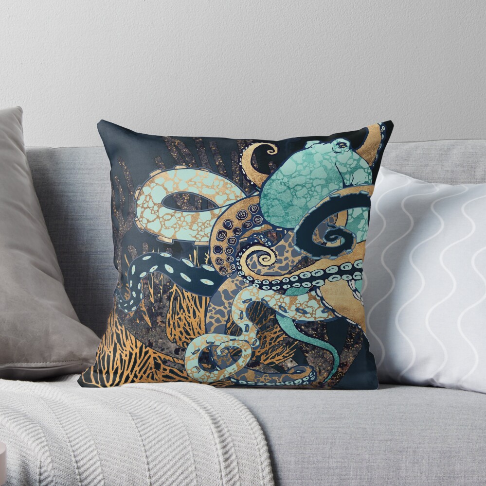 octopus shaped pillow