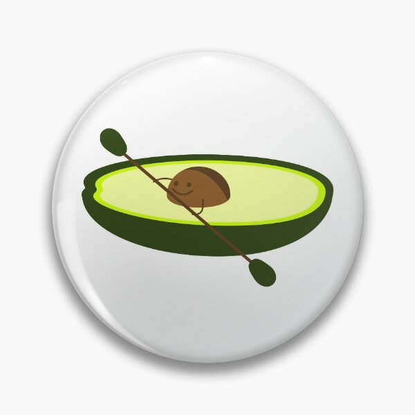 Item preview, Avocado as a paddle boat designed and sold by spontania.