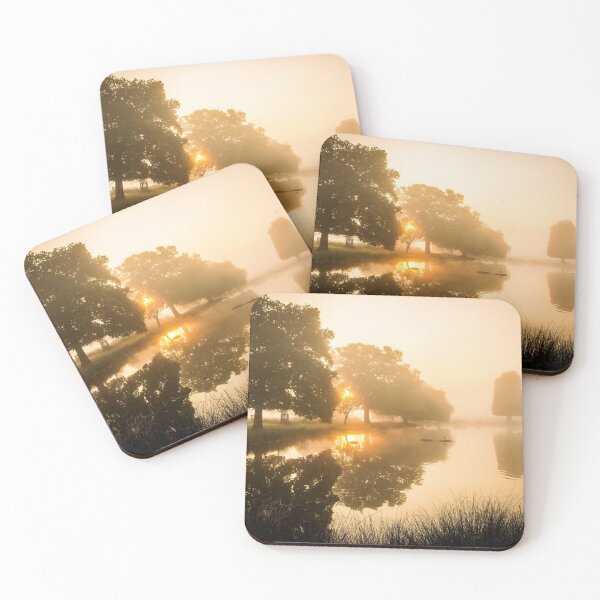 Item preview, Misty Sunrise over Lake designed and sold by sarahfmorris.