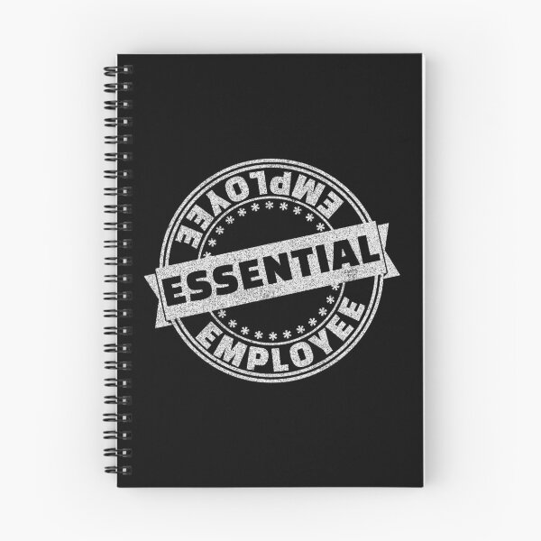 Item preview, Certified essential employee designed and sold by NerdySherds.