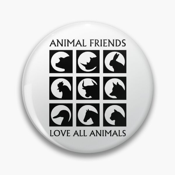 Item preview, Animal friends love all animals designed and sold by RatArt Designs.
