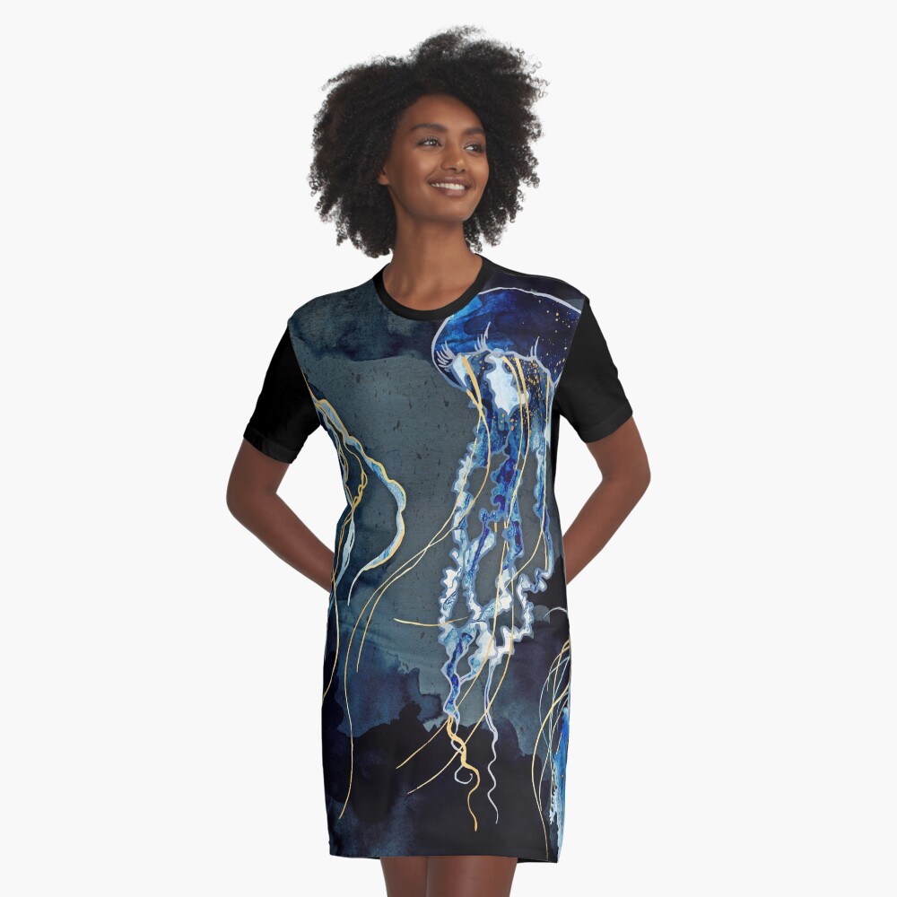 Artikel-Vorschau von T-Shirt Kleid, designt und verkauft von spacefrogdesign.