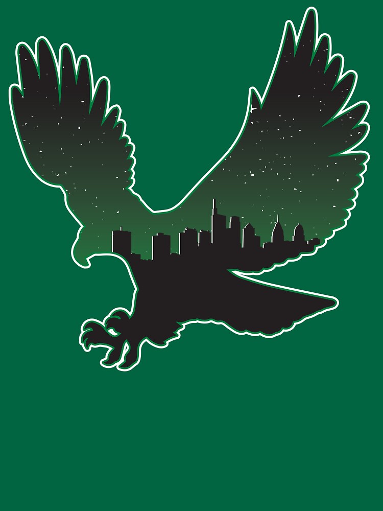 Philadelphia Eagles Skyline Gang Green The Birds Essential T-Shirt for  Sale by Stayfrostybro