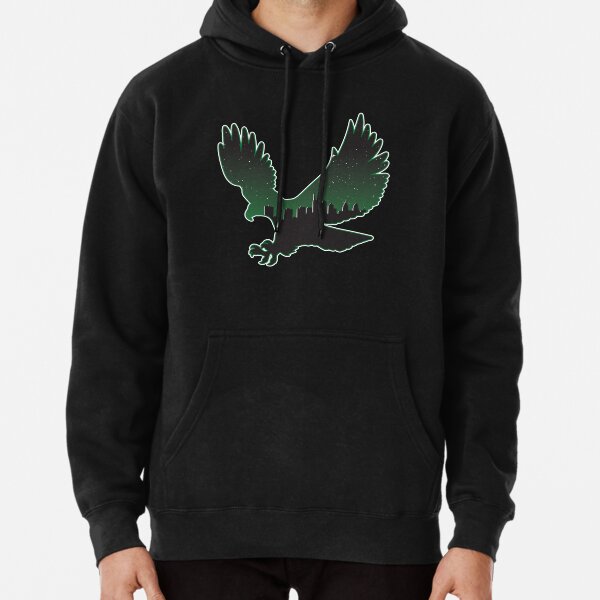 Eagles Kelly Green Hoodie Sweatshirt T Shirt Double Sided Sundays