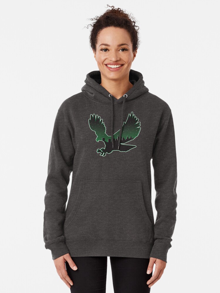 Eagles Kelly Green Hoodie Sweatshirt T Shirt Double Sided Sundays