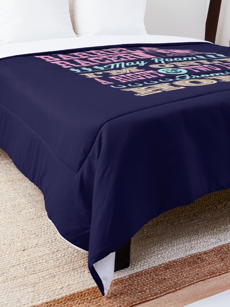 Alternate view of Barrel Racing Design Wherever This Barrel Racer May Roam Comforter