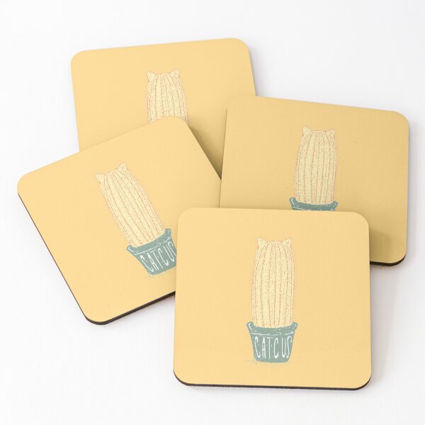Item preview, Orange Catcus - Cat Cactus Illustration - Hand Lettering - Original Illustration - Plant Cat Mum designed and sold by AnanasArt.