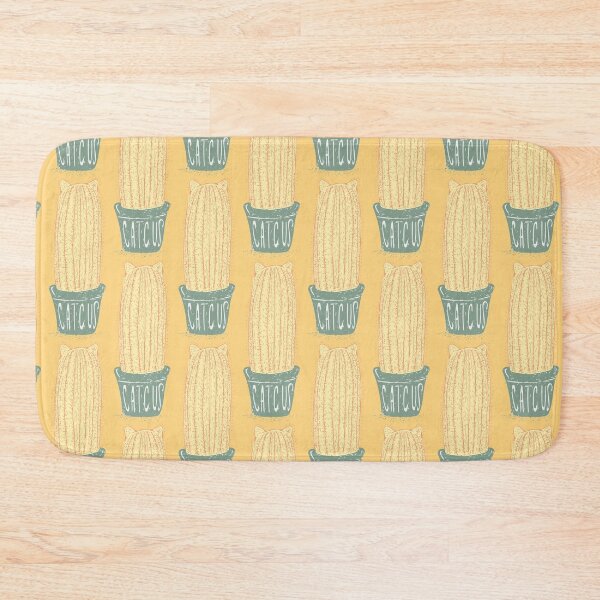 Item preview, Orange Catcus - Cat Cactus Illustration - Hand Lettering - Original Illustration - Plant Cat Mum designed and sold by AnanasArt.